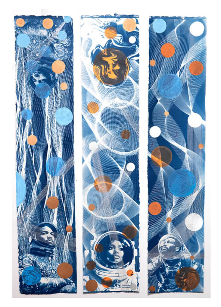 Ltd. Print, RETRO CAUSALITY AFN-030325 (2025) by Michael Reese