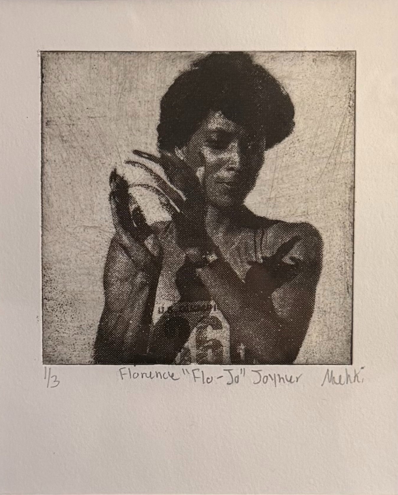 Florence Joyner, nicknamed 'Flo-Jo', 2025 by Wallace Harrison