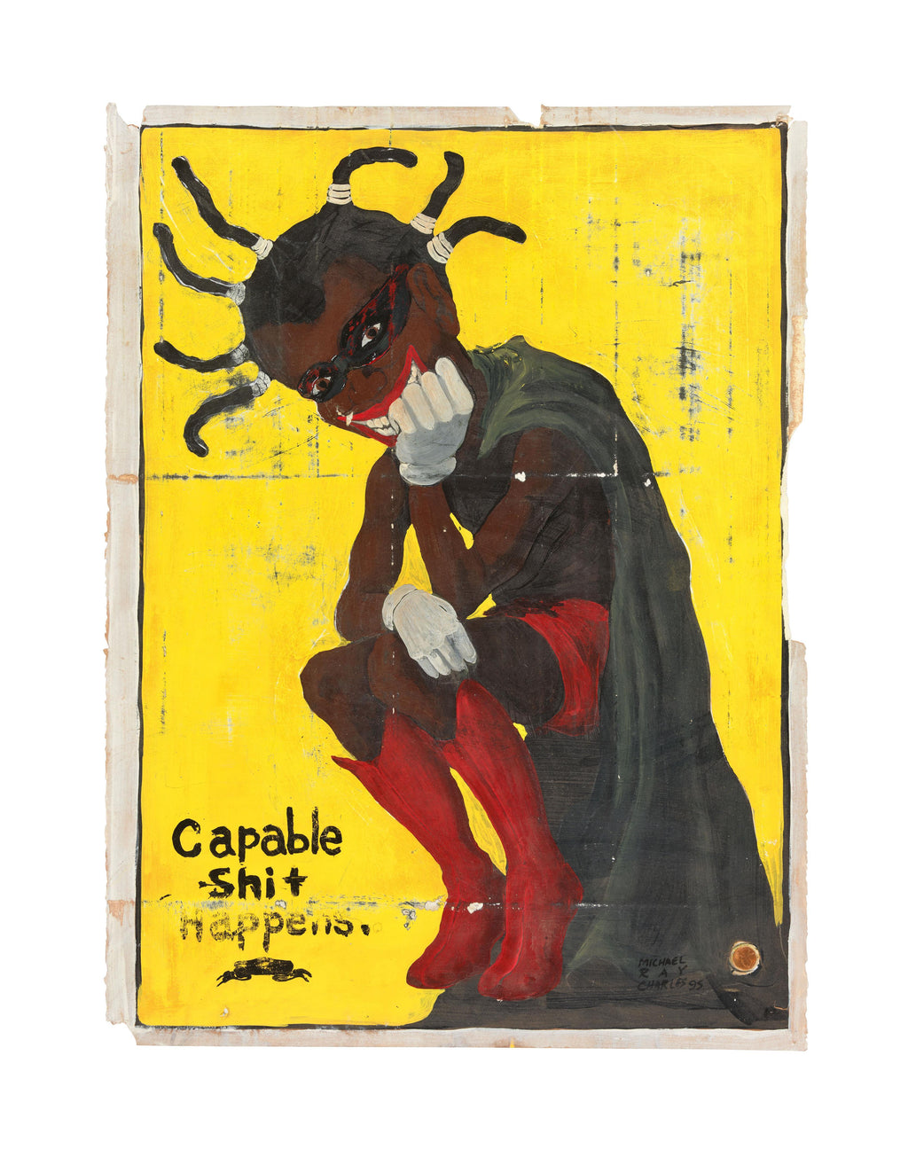 Cut and Paste (ca. 1989) by Michael Ray Charles
